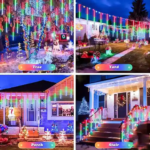 LED Meteor Shower Lights